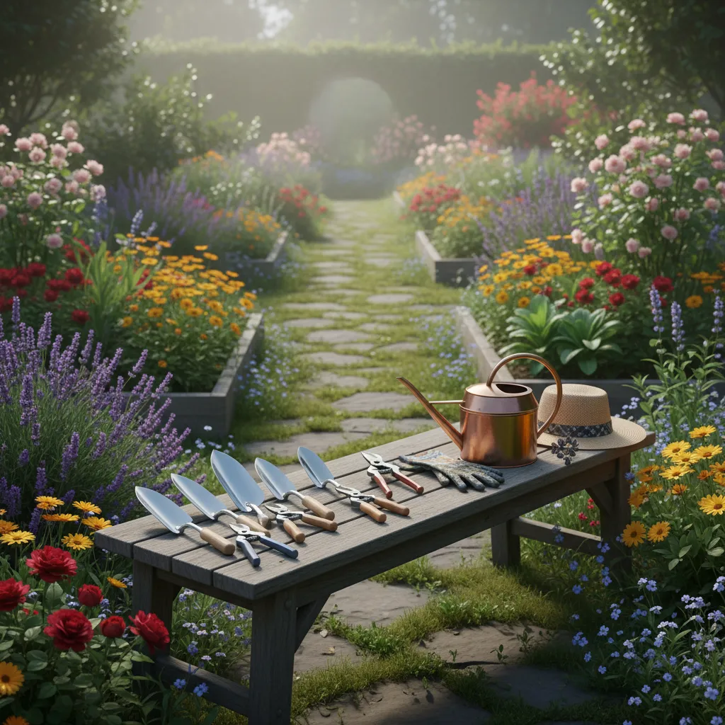 The Psychological Benefits of a gardening tools garden