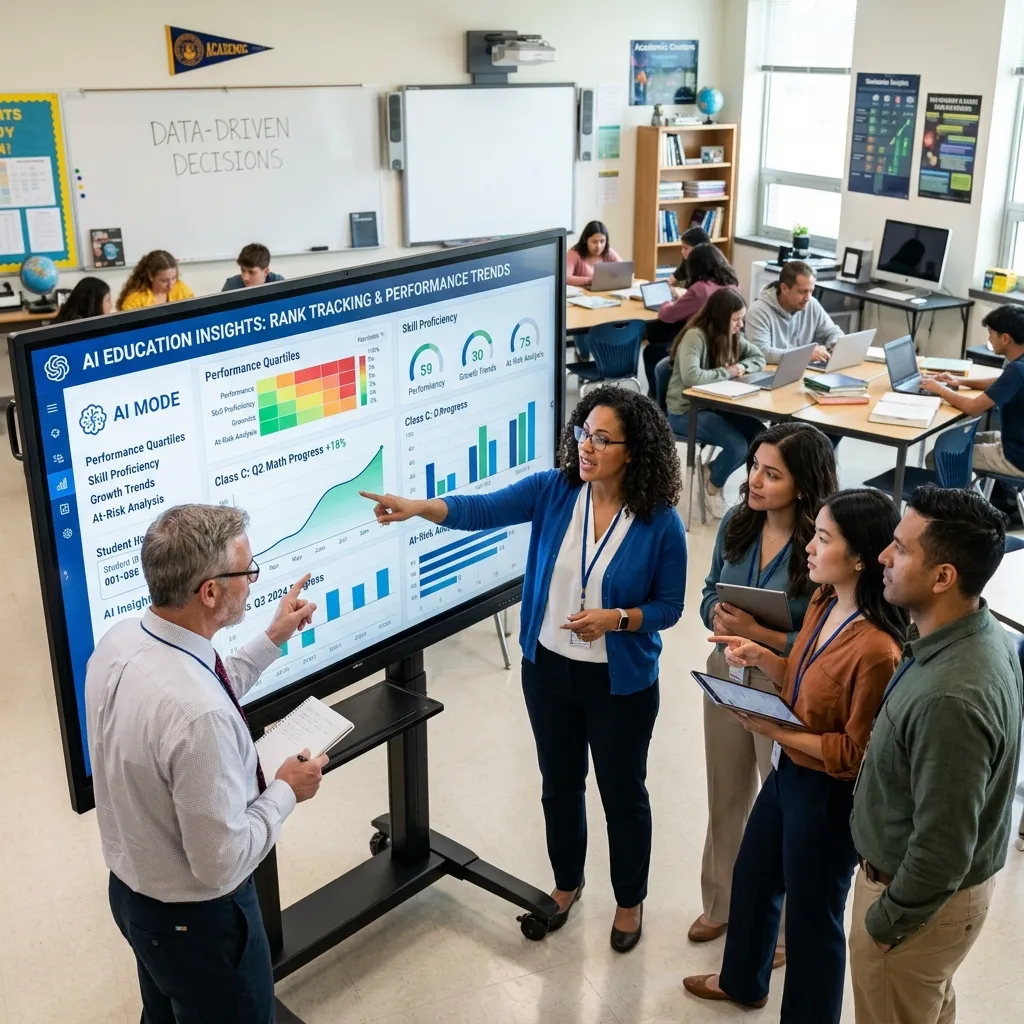 Measuring the Educational Impact of a rank tracking tool ai mode