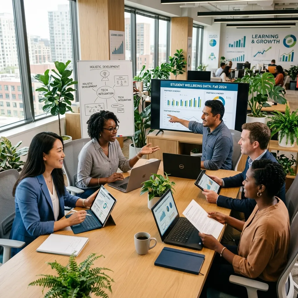 The Intersection of Digital Partnerships and Educational Wellness
