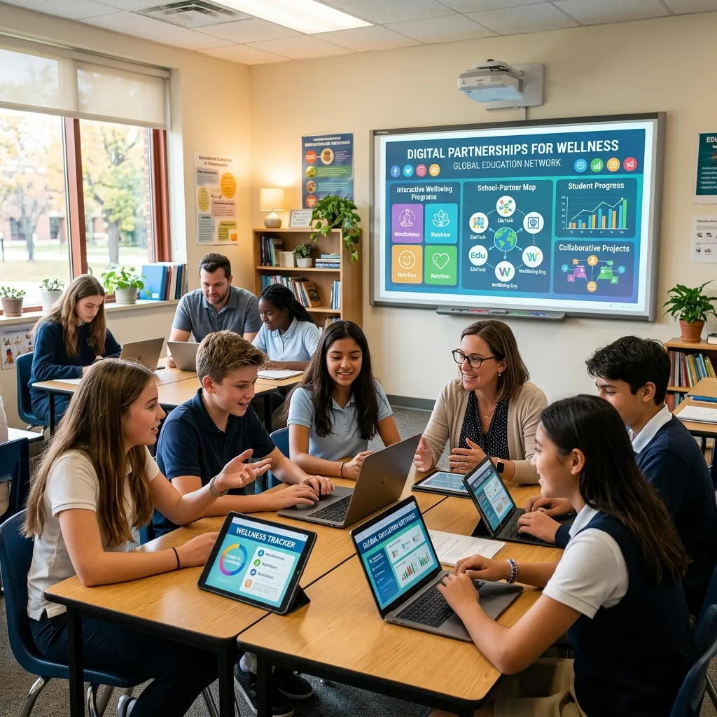 The Intersection of Digital Partnerships and Educational Wellness