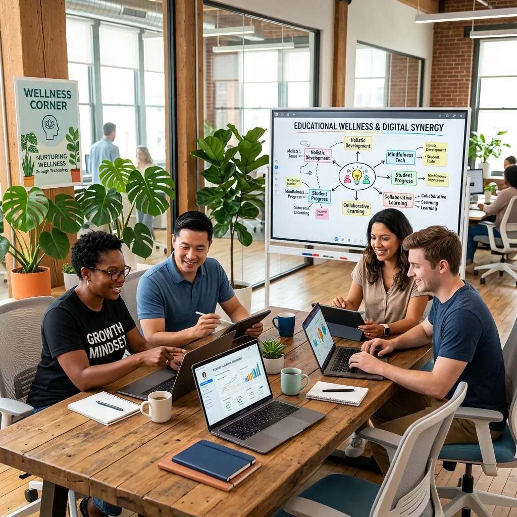 The Synergy Between Educational Wellness and Digital Partnerships